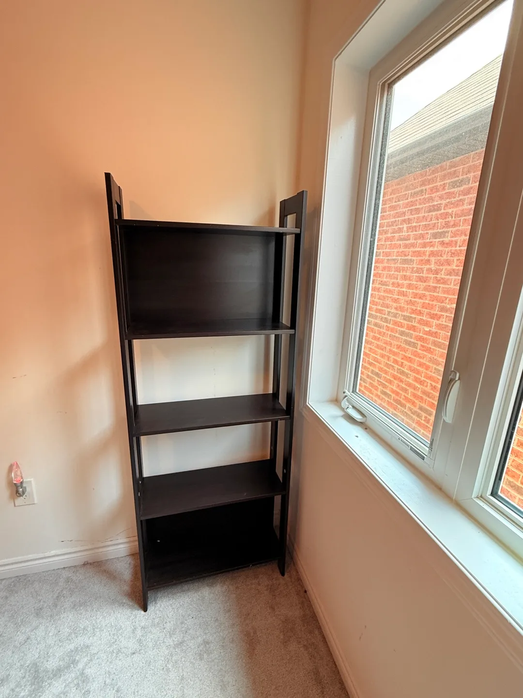 Black 5-Shelf Bookcase thumbnail