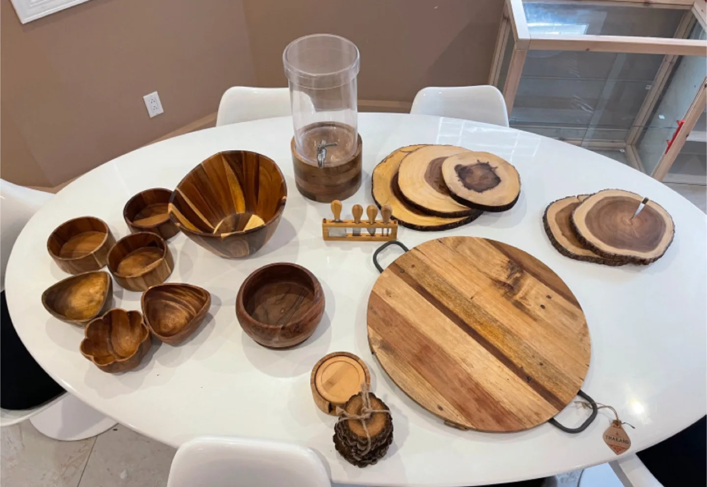 Wooden Serving Boards & Bowls - Thailand thumbnail