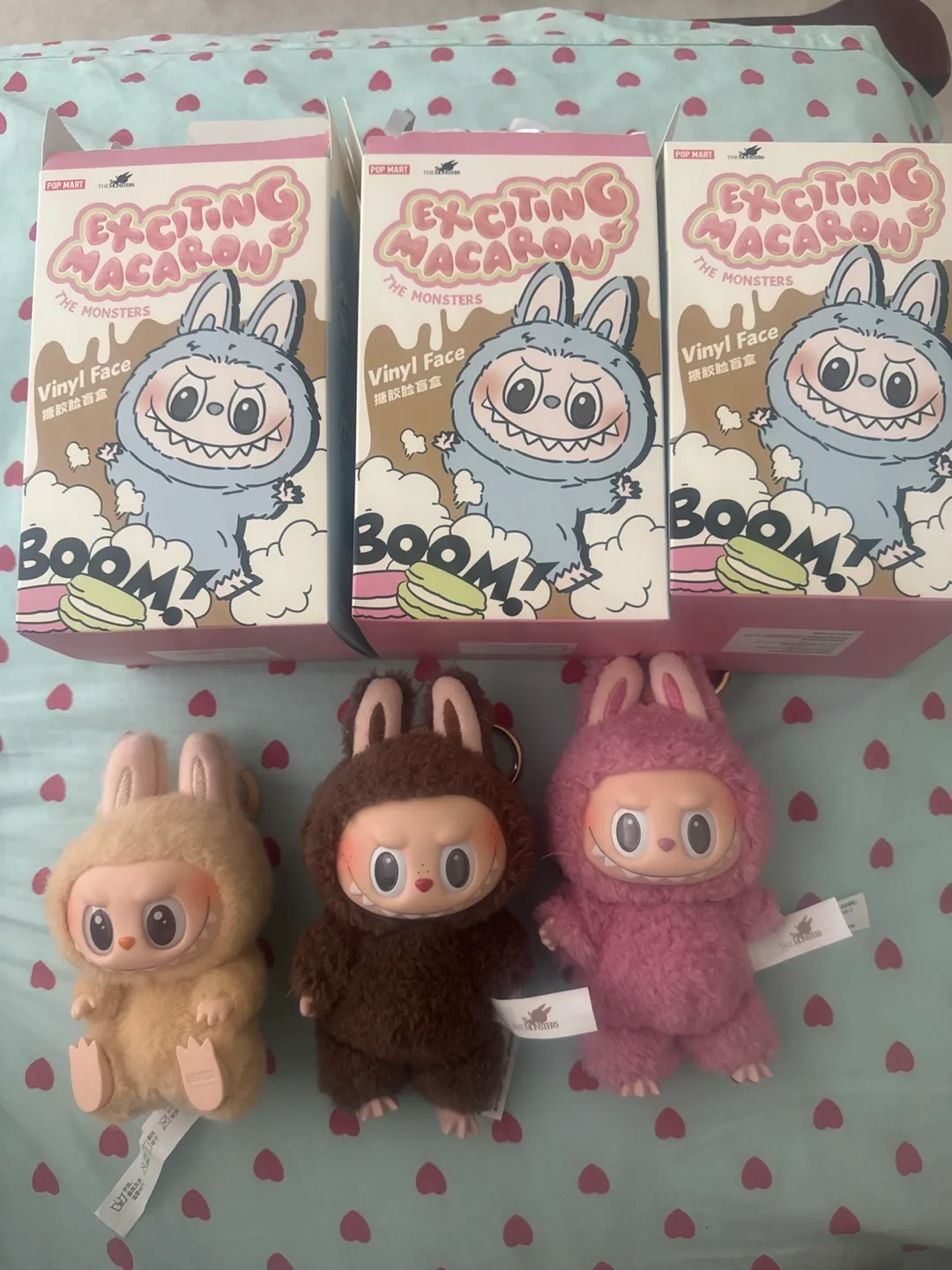 Pop Mart The Monsters Exciting Macaron Plush Keychain image indicator(5)