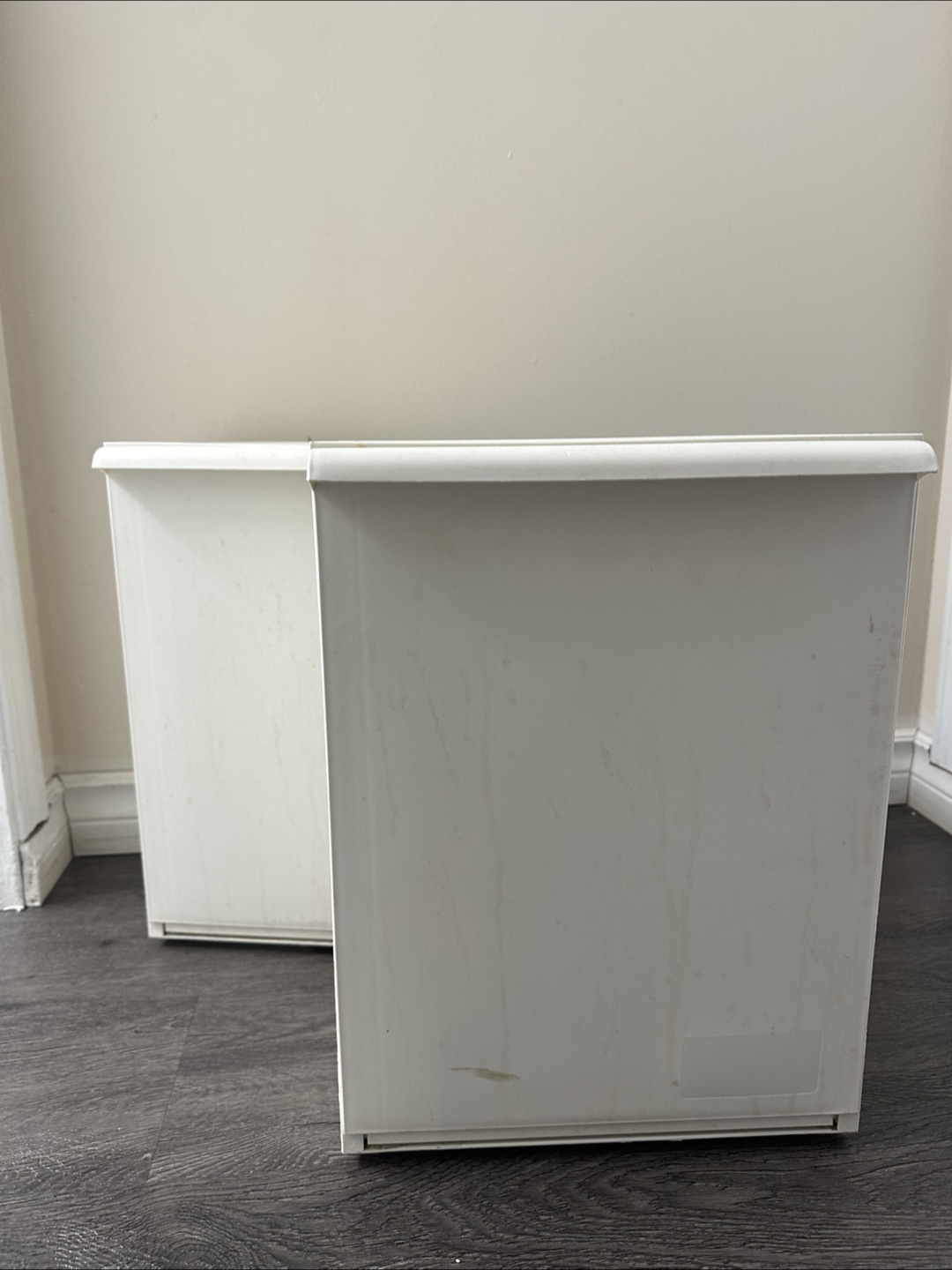 IKEA White Storage Bins & Shelf etc.
