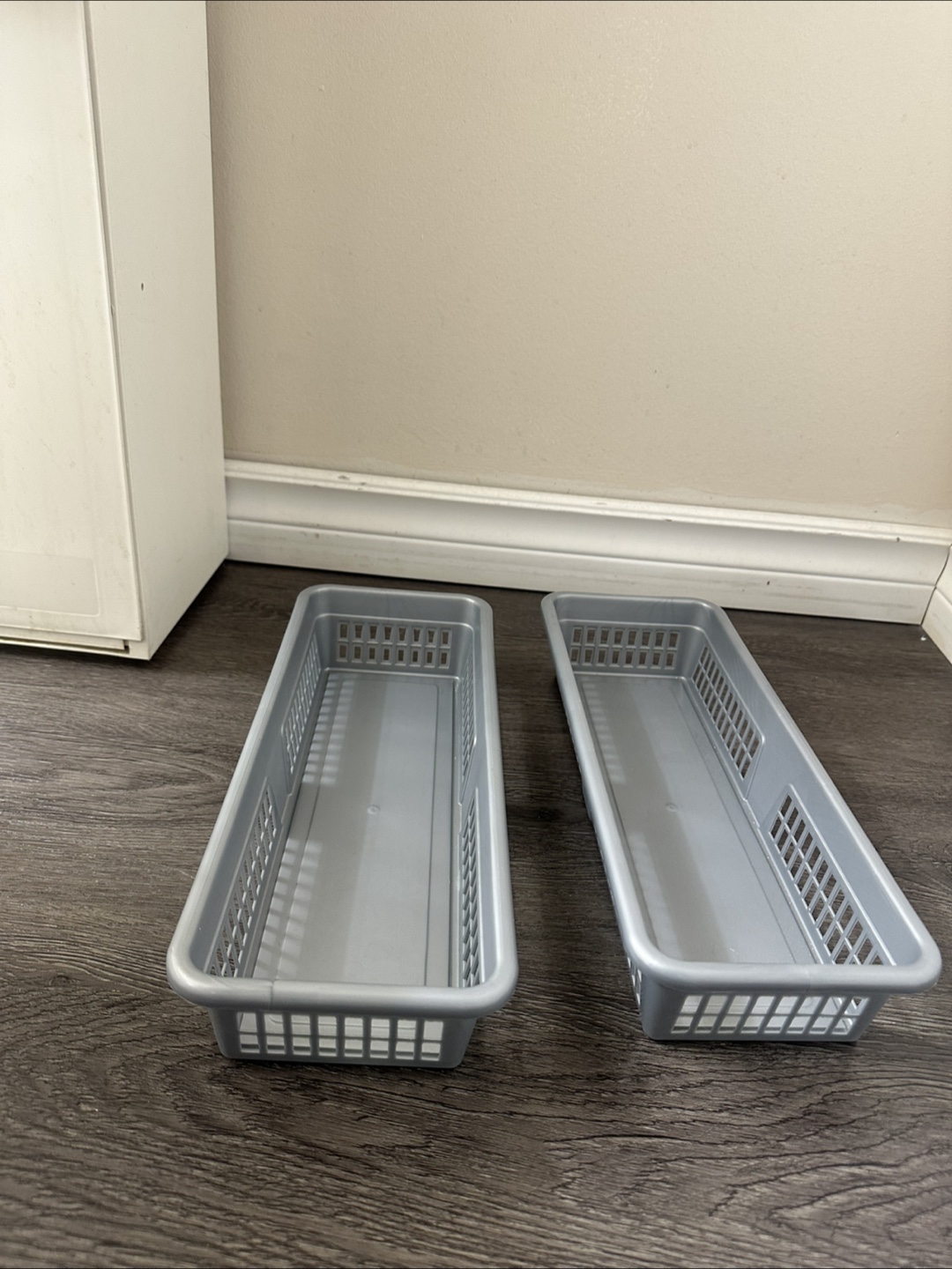 IKEA White Storage Bins & Shelf etc. - photo 4