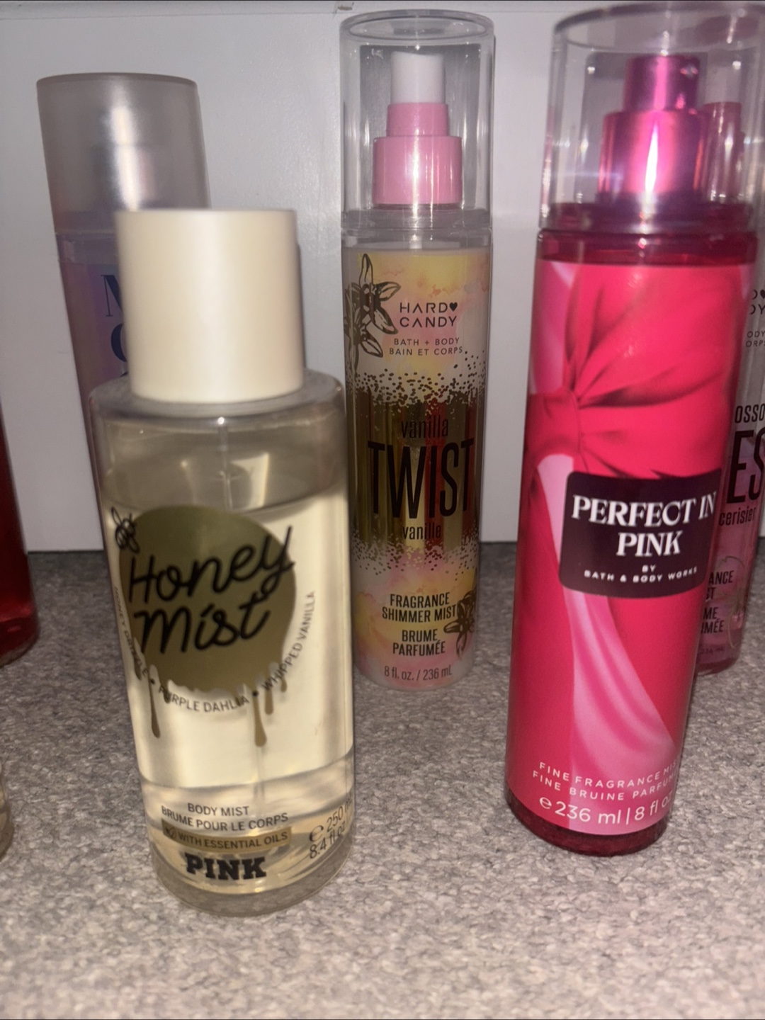Body Mists: PINK, VS, Ariana Grande, Hard Candy - photo 4