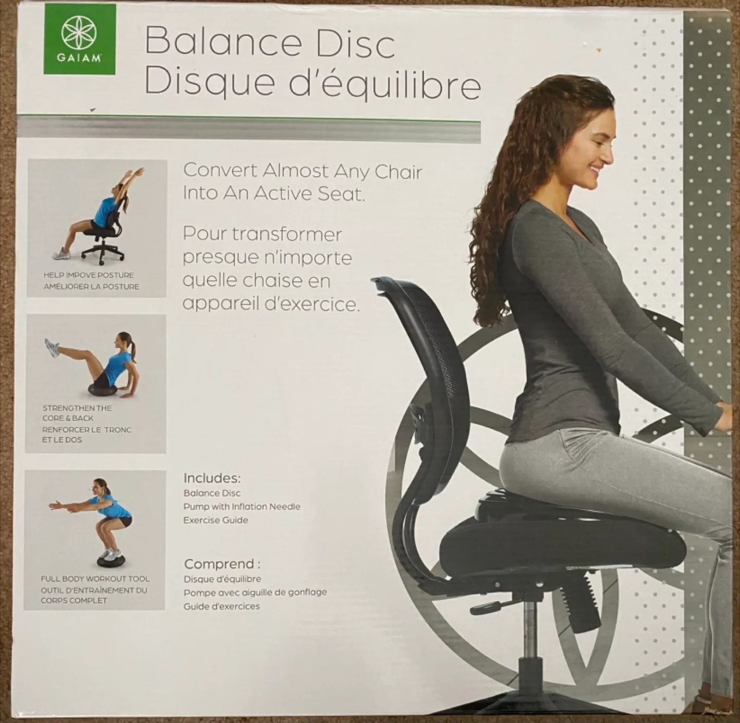 Gaiam Balance Disc - Active Seat thumbnail