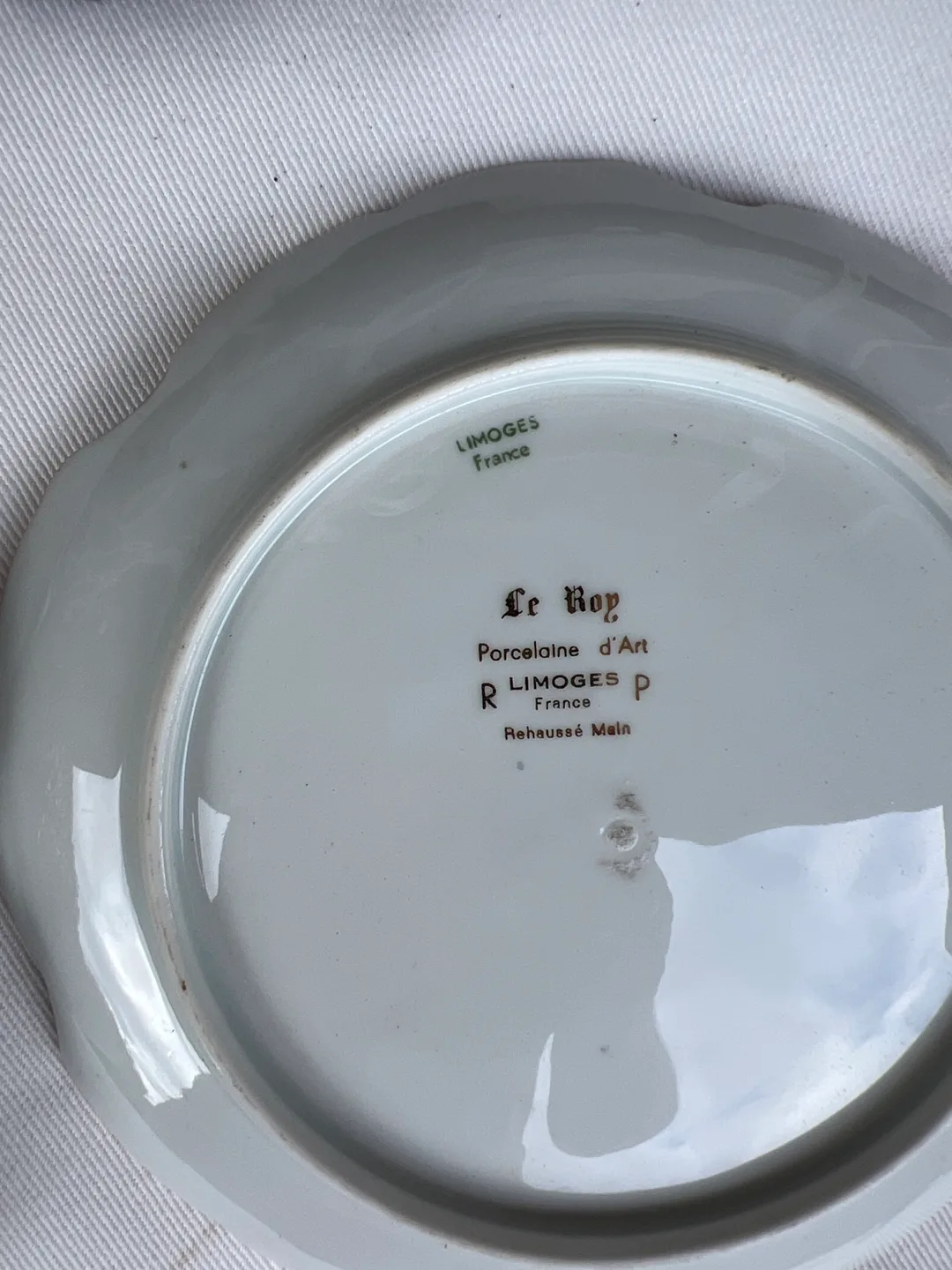 Limoges France Le Roy Porcelain Plate image indicator(2)