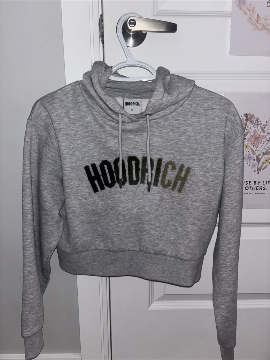 Hoodrich Cropped Hoodie - Size S