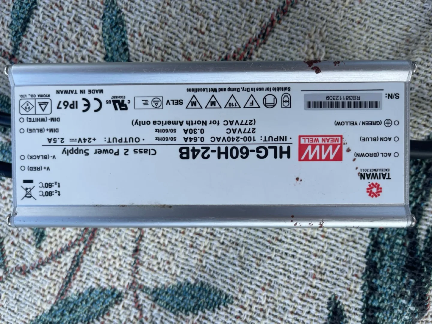 Mean Well HLG-60H-24B Power Supply image indicator(3)