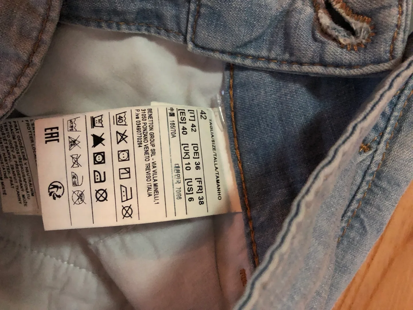 Sisley Light Blue Pants - Size 6 image indicator(3)