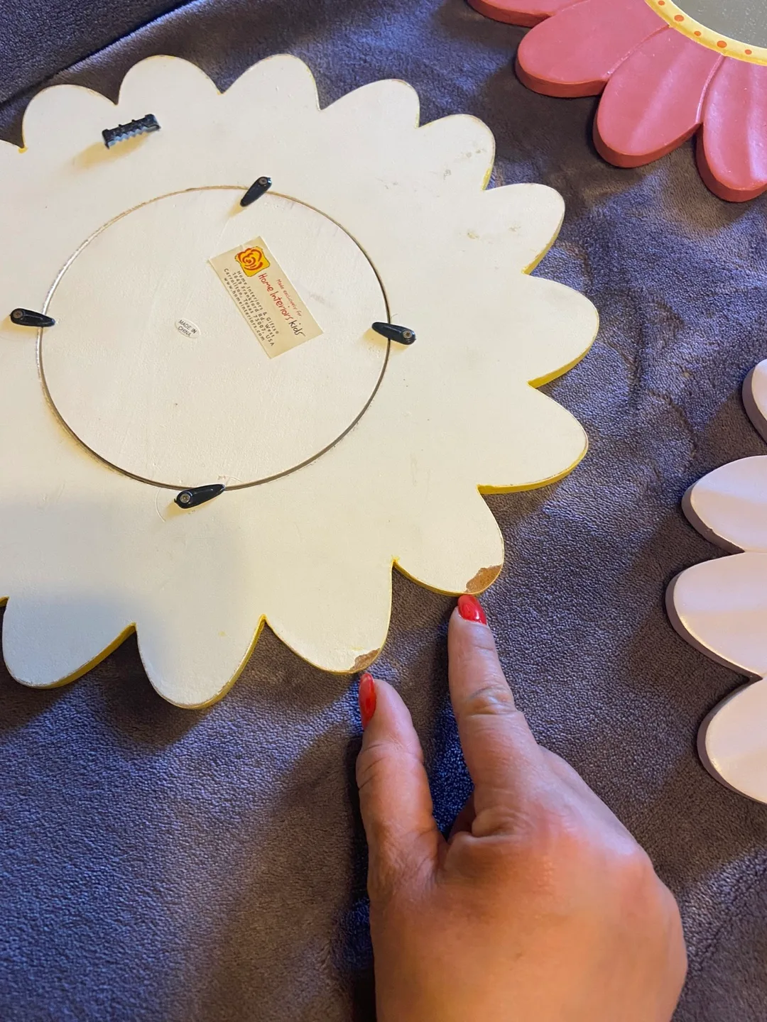 Set of 3 Sunflower Kids Mirrors image indicator(3)