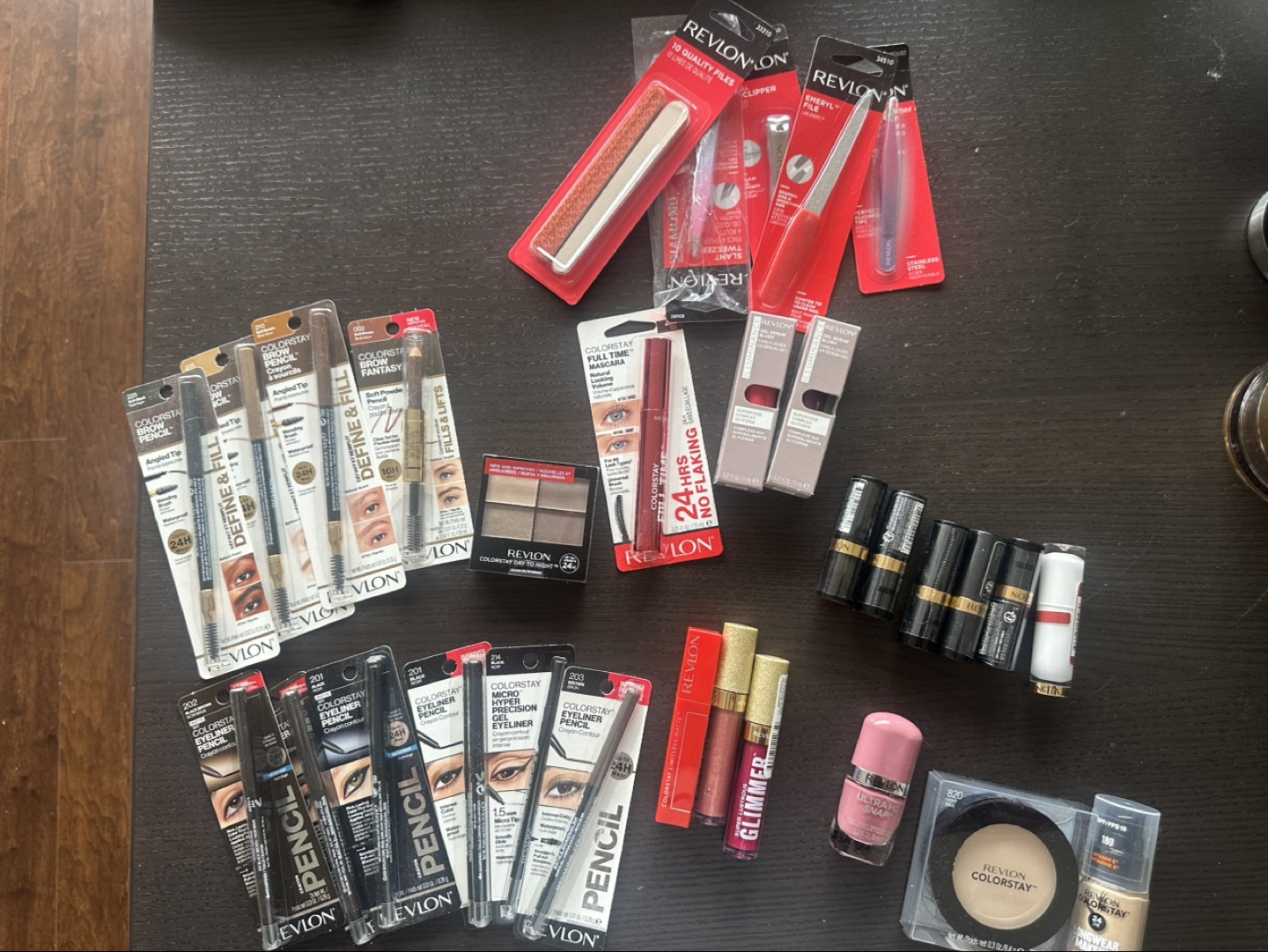 Revlon Makeup Bundle - Eyeliners, Brow Pencils, and More!