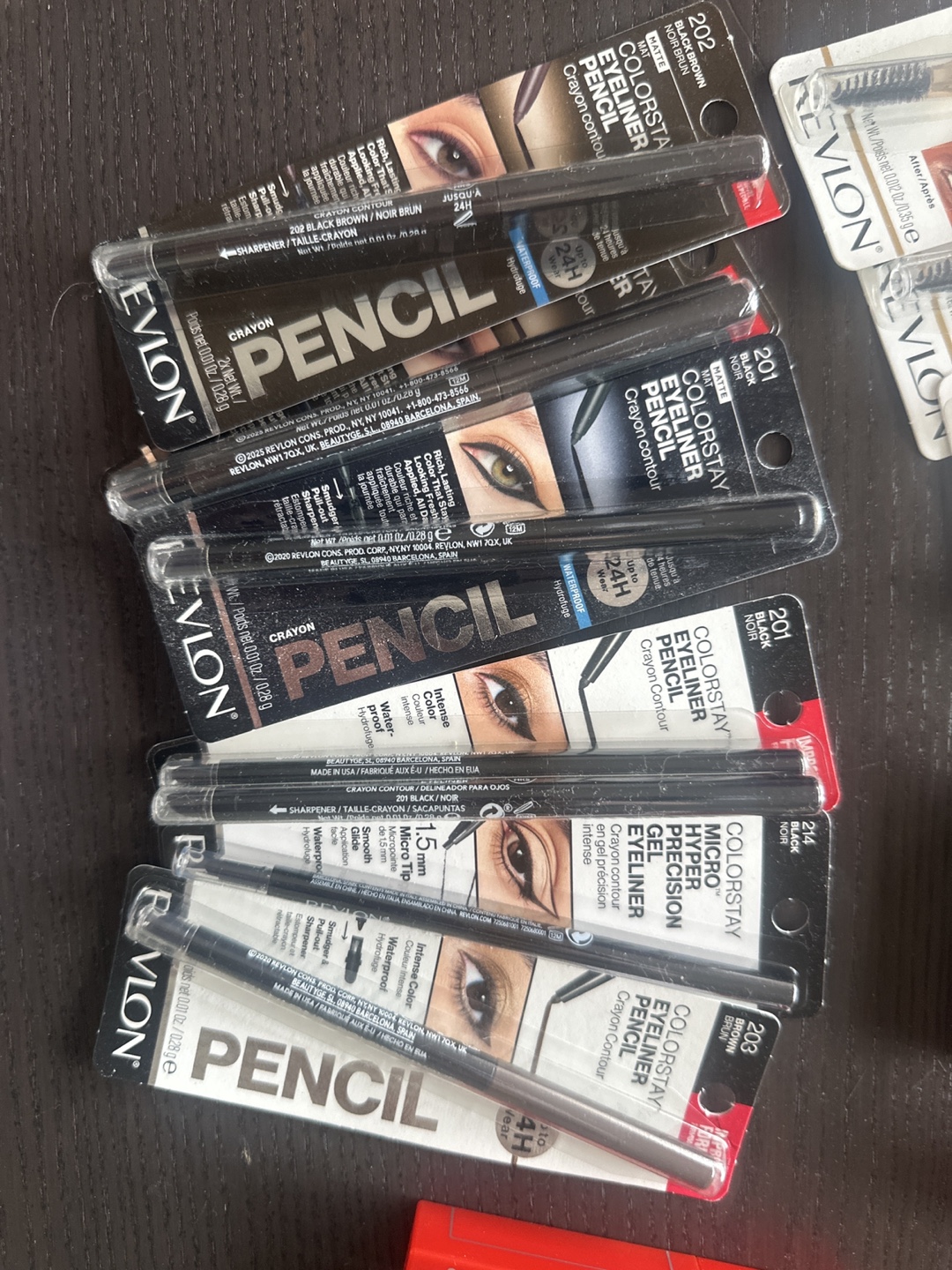 Revlon Makeup Bundle - Eyeliners, Brow Pencils, and More! - photo 3