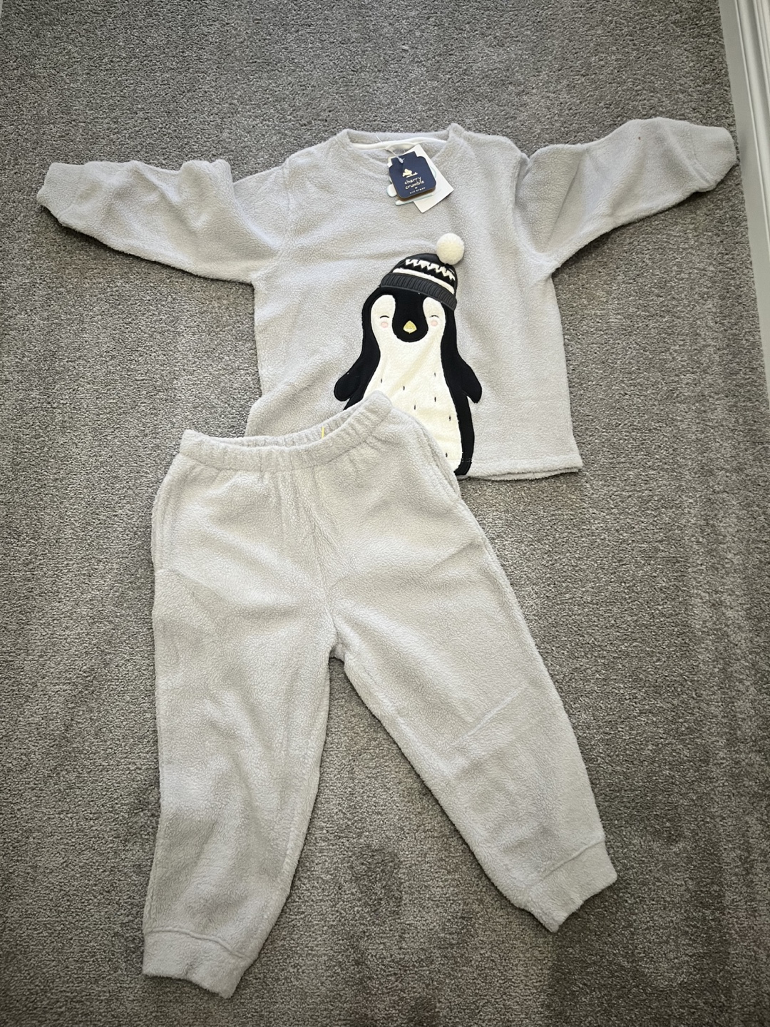 Cherry Crumble Penguin Pajamas - Size 5Y (4-5 Years) - photo 2