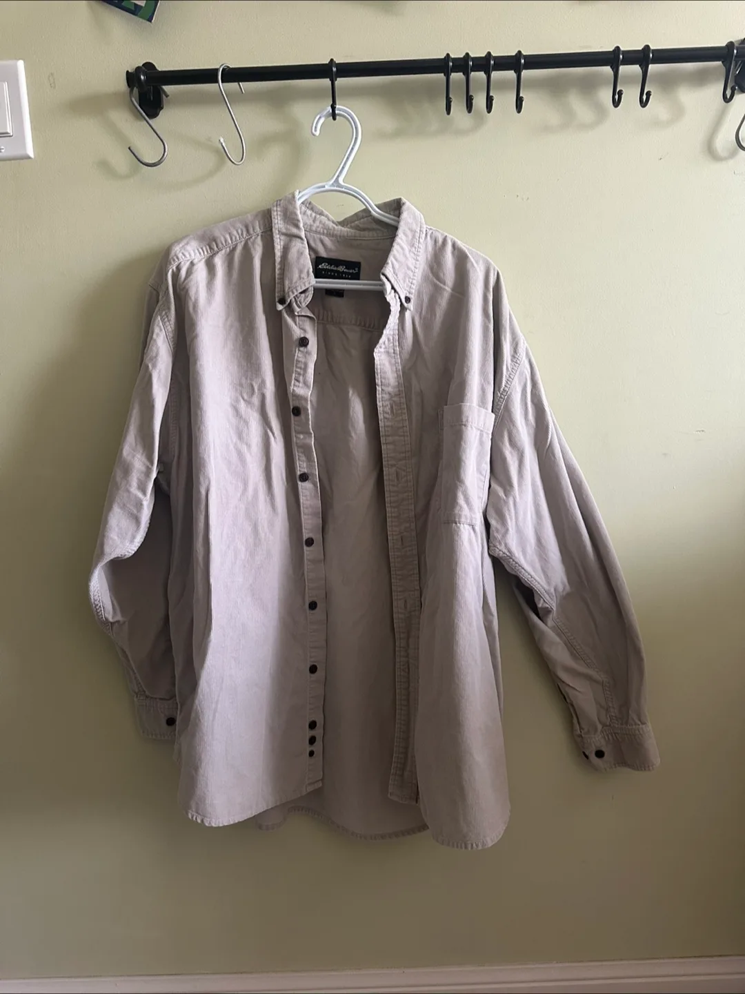 Eddie Bauer Corduroy Button Up Shirt thumbnail