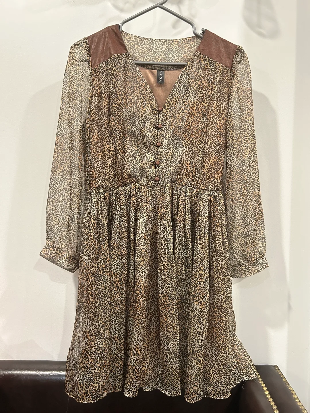 VOSA Leopard Print Dress thumbnail