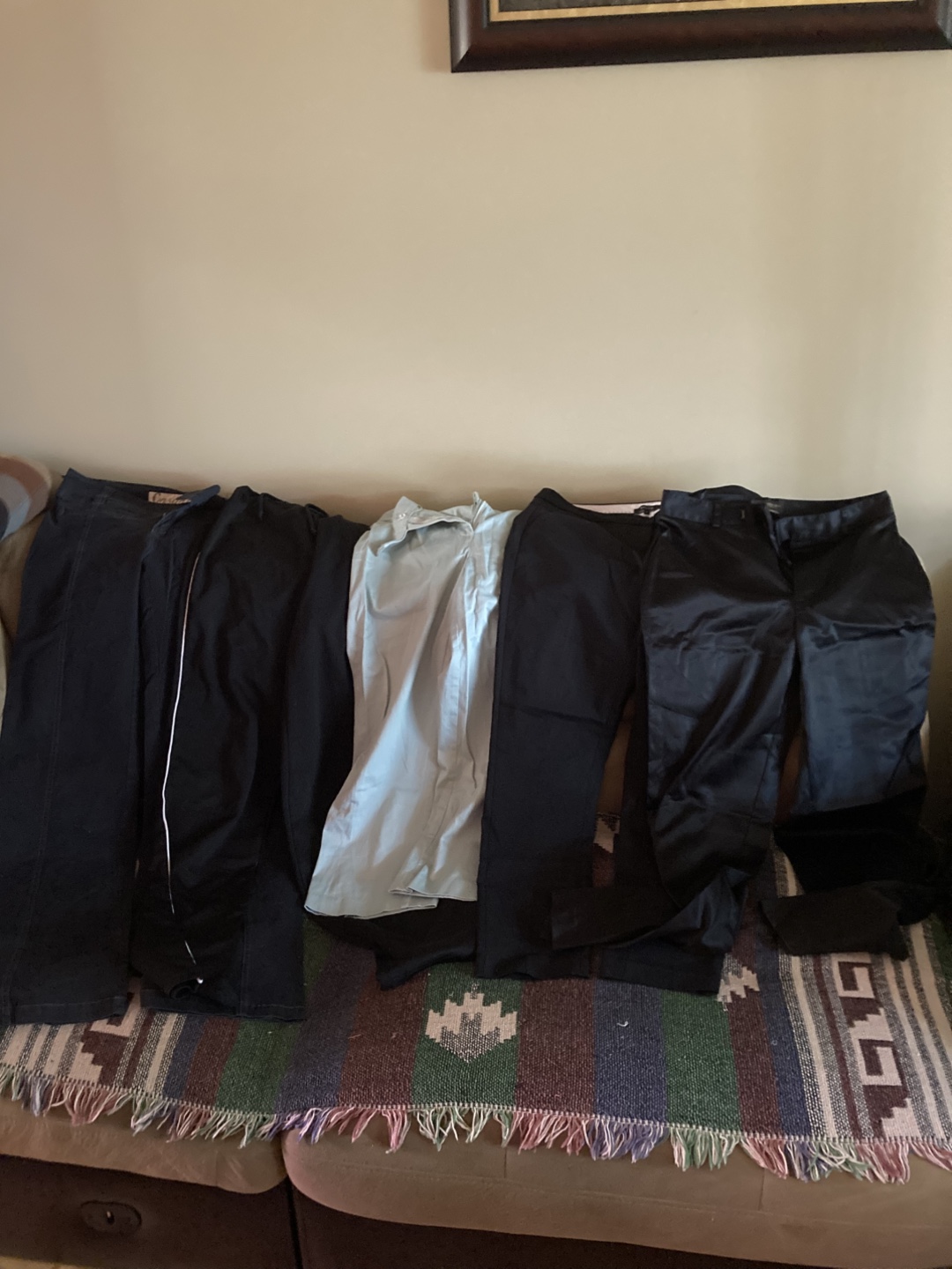 Bebe Max & RW&CO Black Pants Size 6