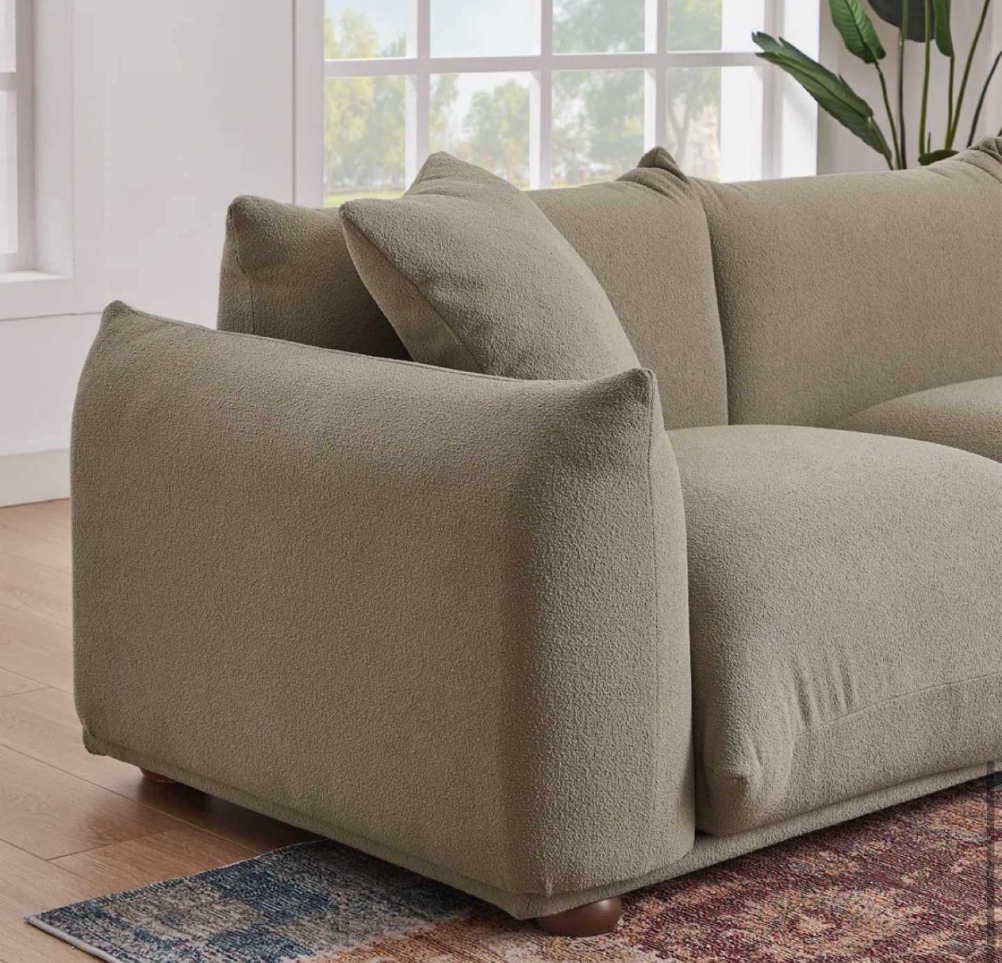 Boucle Sofa - photo 4