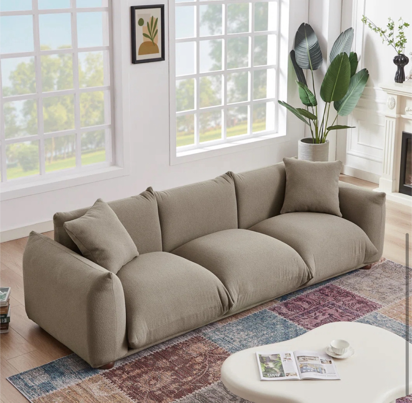 Boucle Sofa - photo 3