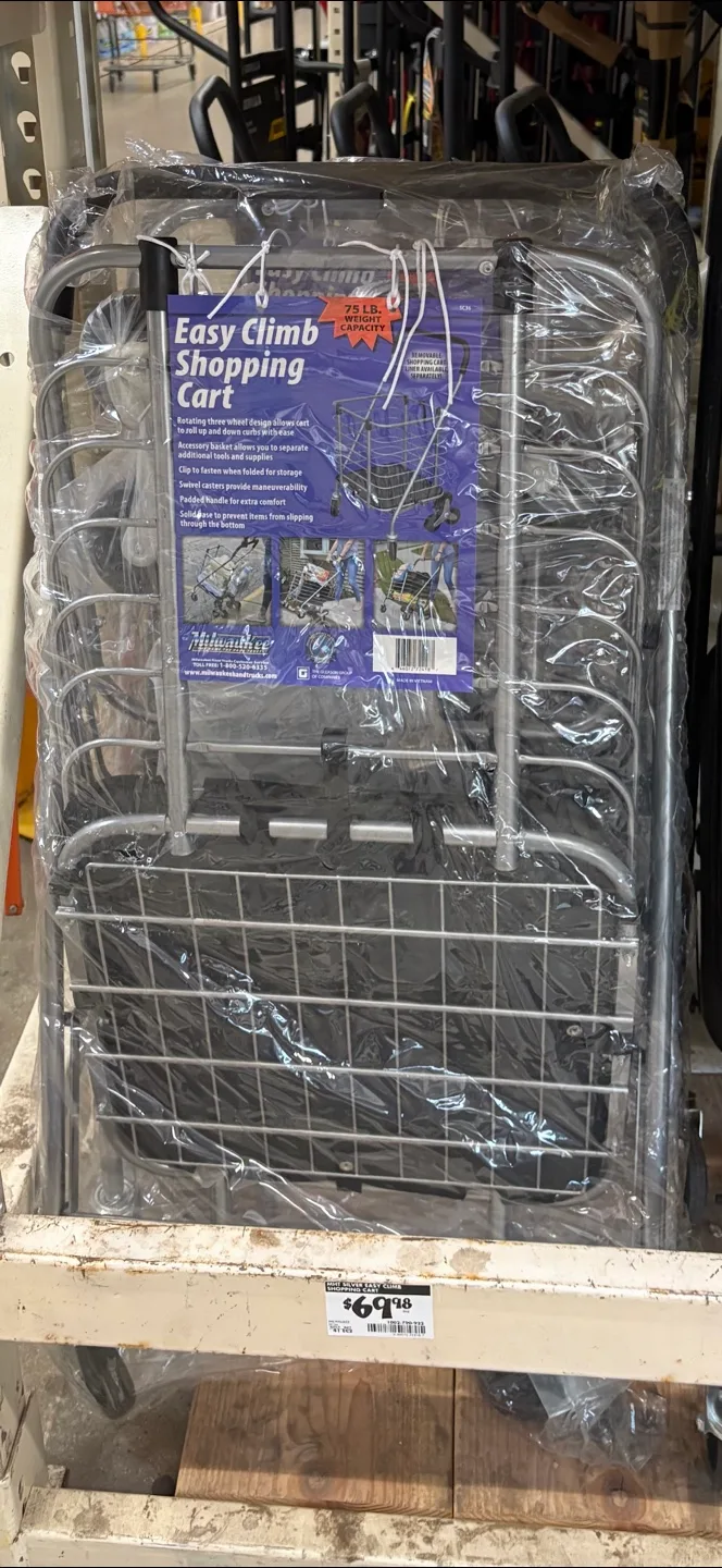 Milwaukee Easy Climb Shopping Cart image indicator(6)