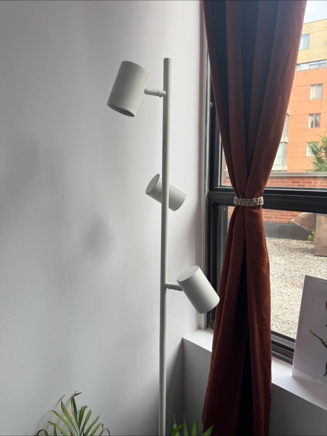 IKEA White Floor Lamp thumbnail