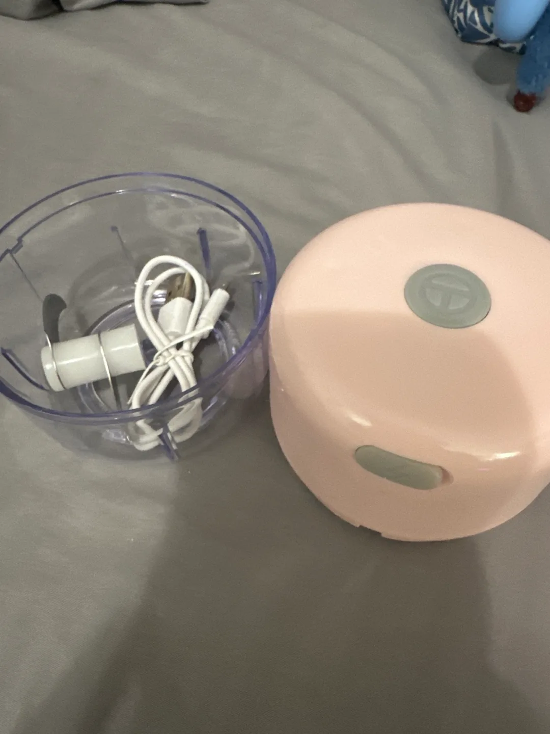 🥕Pink Mini Electric Food Chopper🥕 thumbnail
