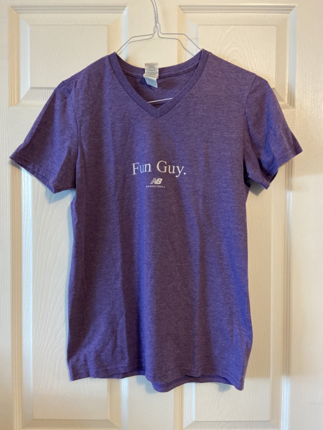 New Balance Fun Guy Basketball T-Shirt Purple