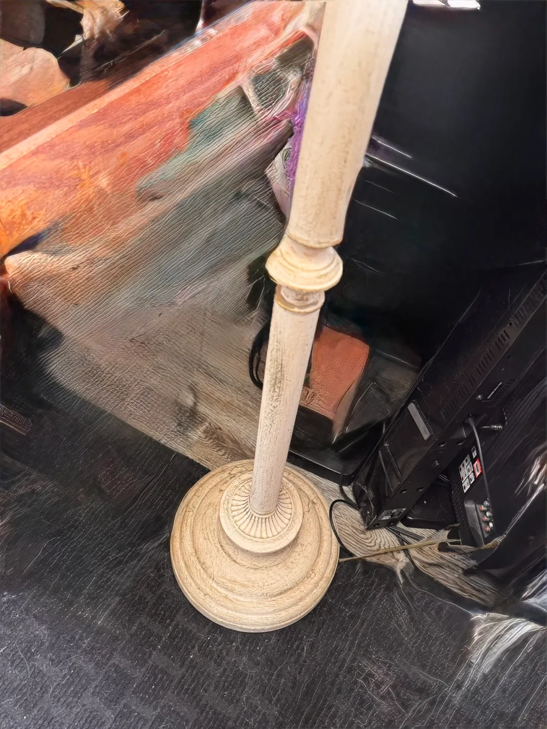 Vintage Beige Floor Lamp image indicator(3)