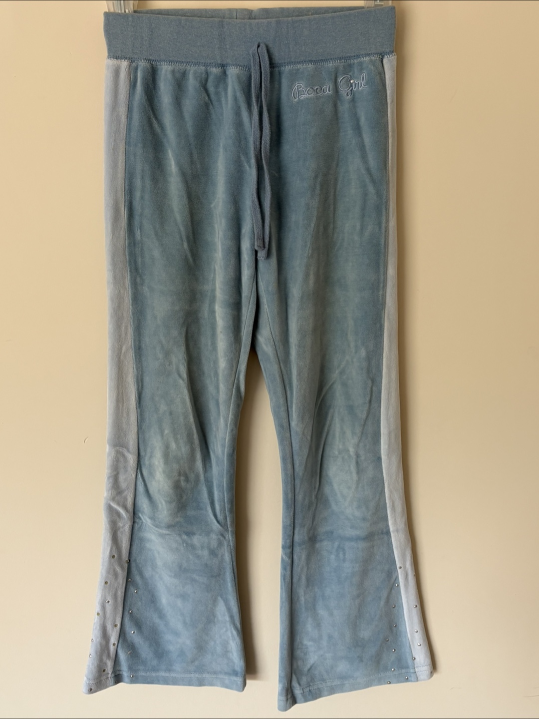 Boca Girl Velour Pants Size S/P (10 - 11 yrs old)