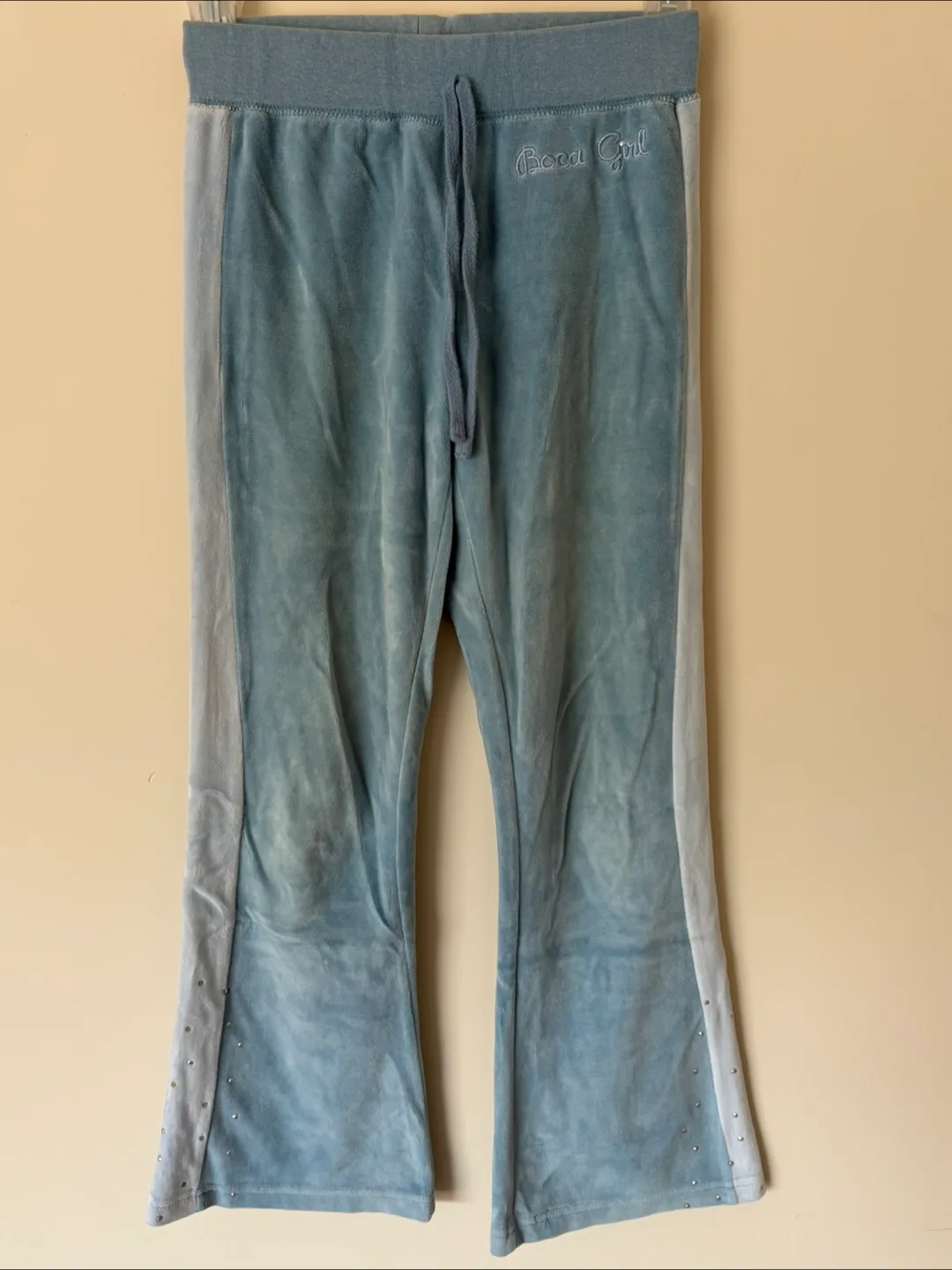 Boca Girl Velour Pants Size S/P (10 - 11 yrs old) thumbnail
