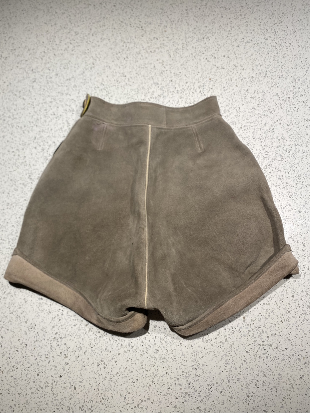 Authentic Vintage 70's Lederhosen Suede Leather - photo 2