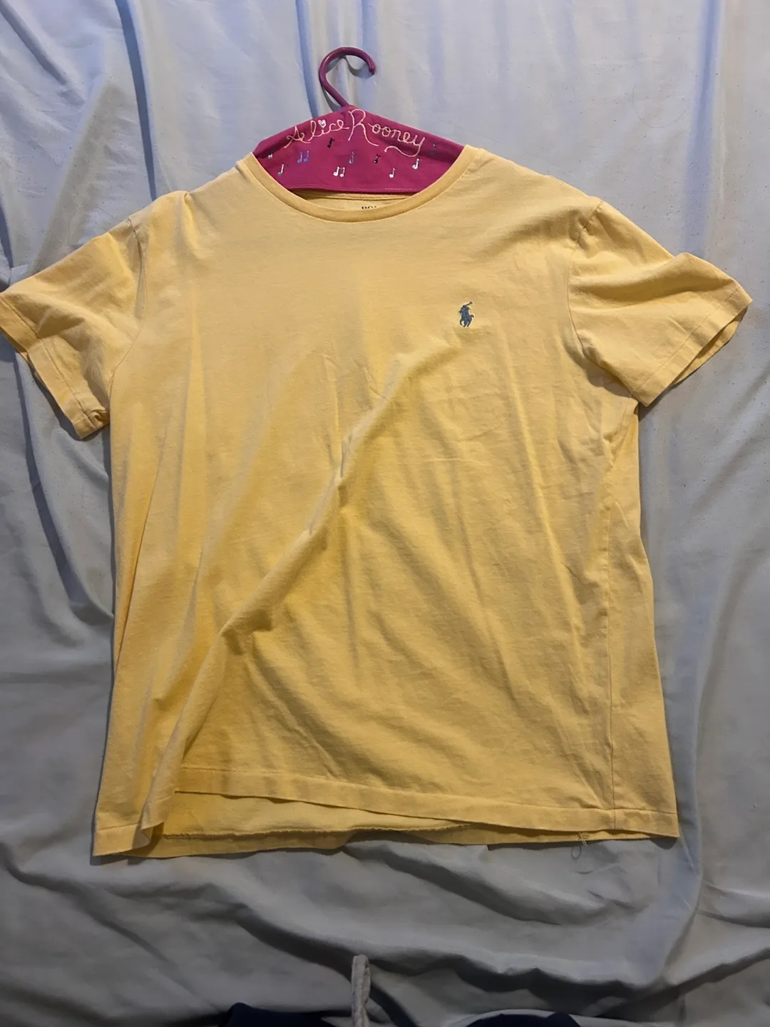 Yellow polo tshirt thumbnail