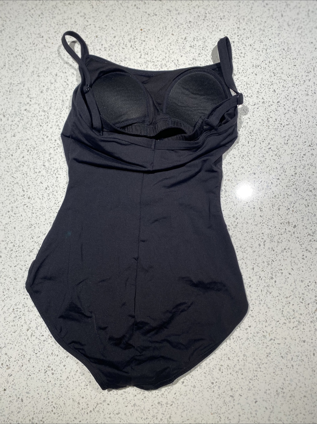 black dance/gymnastics/ballet leotard/swimsuit - photo 2