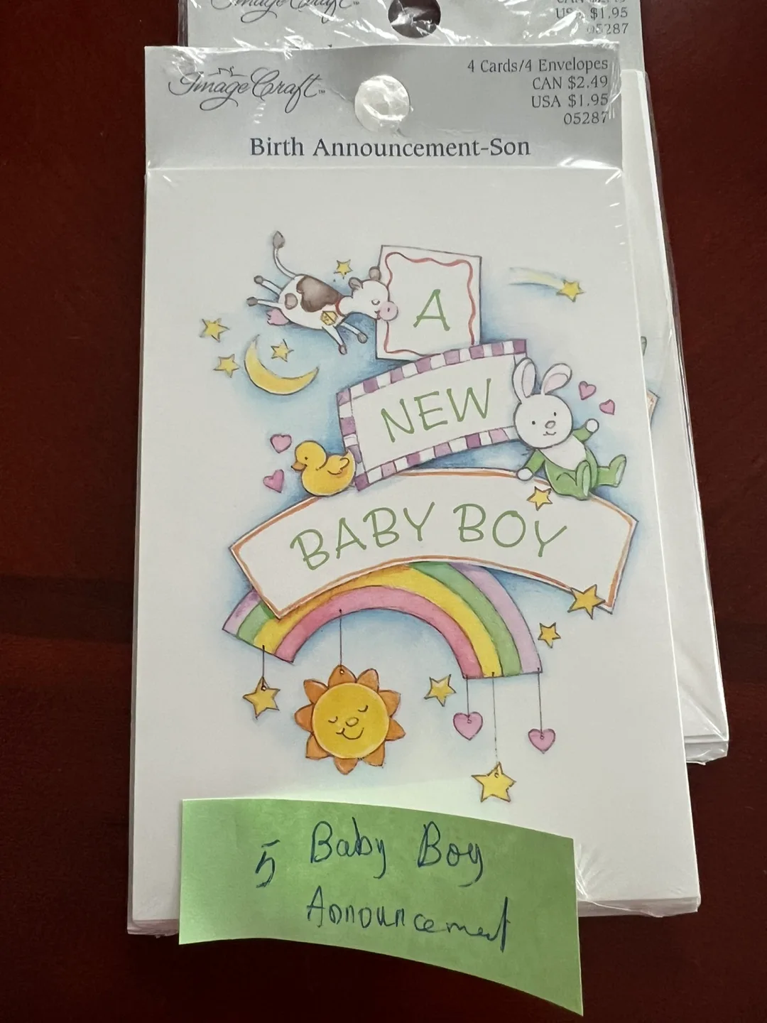 Variety of Cards and envelopes image indicator(5)