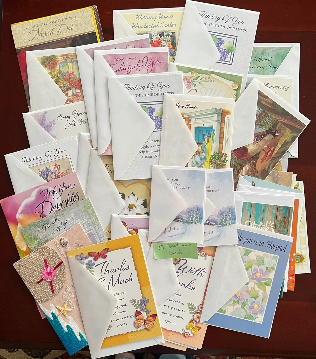 Variety of Cards and envelopes image indicator(3)
