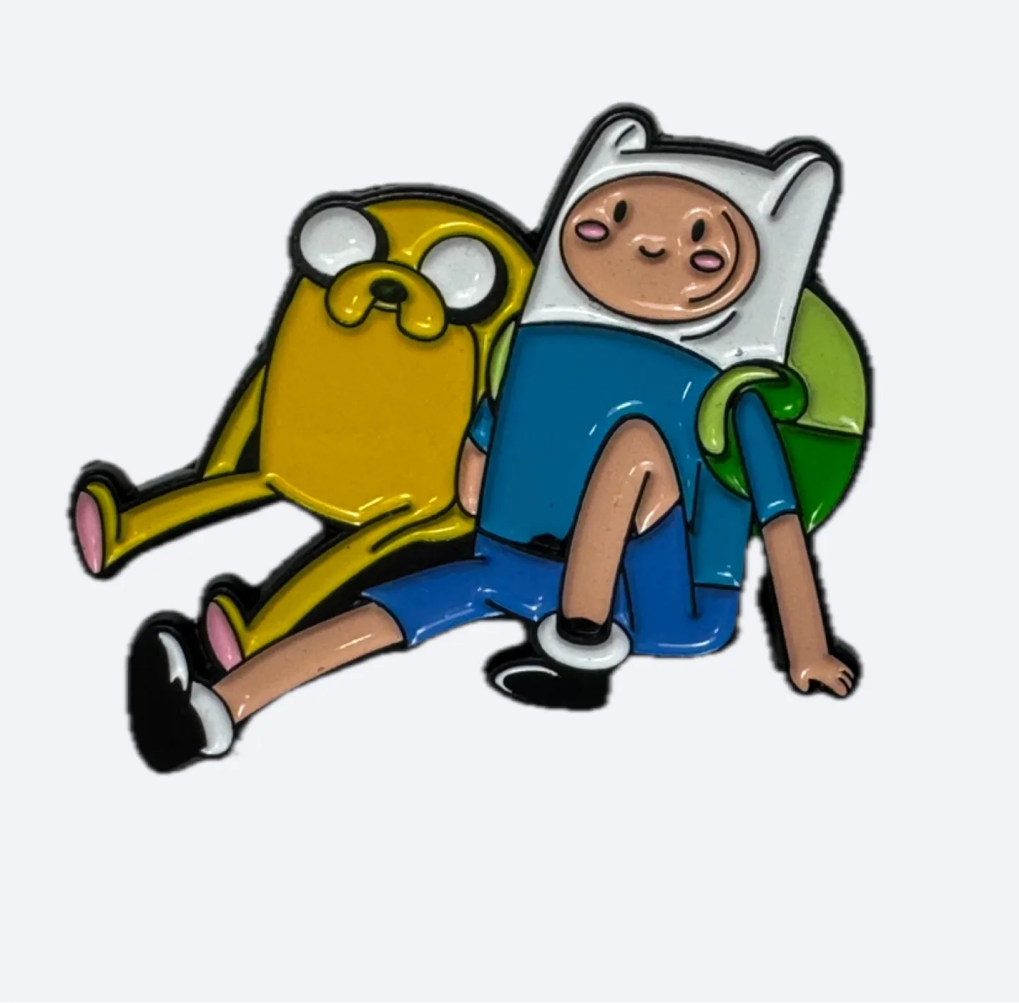 Adventure Time Finn and Jake Enamel Pin thumbnail