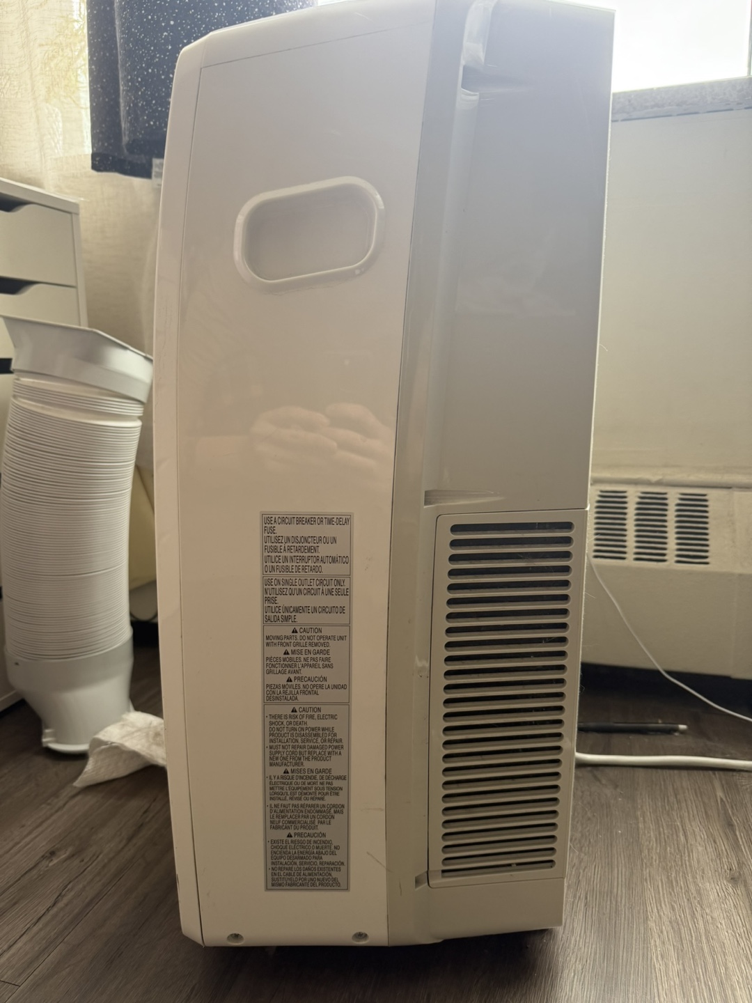 LG Portable Air Conditioner LP1017WSR - photo 5