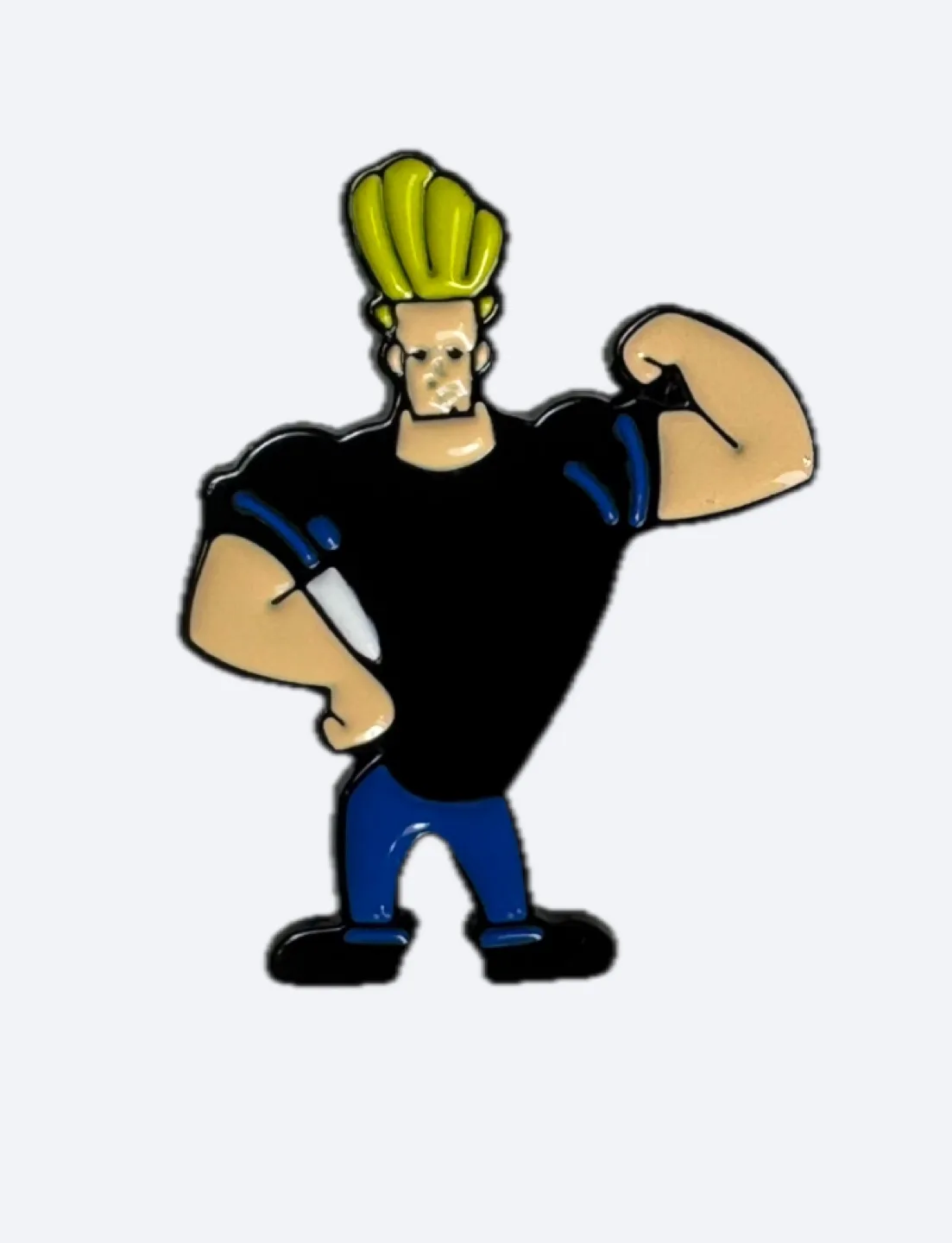 Johnny Bravo Enamel Pin thumbnail