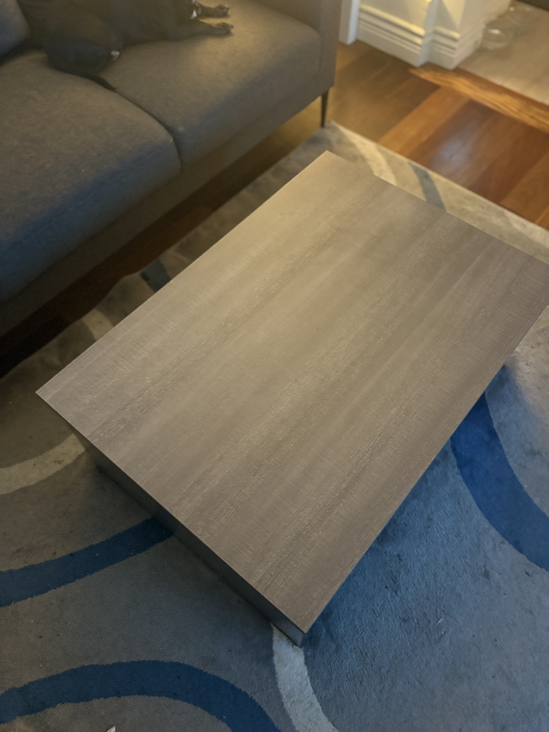 Lift Top Coffee Table - Grey & White - photo 3