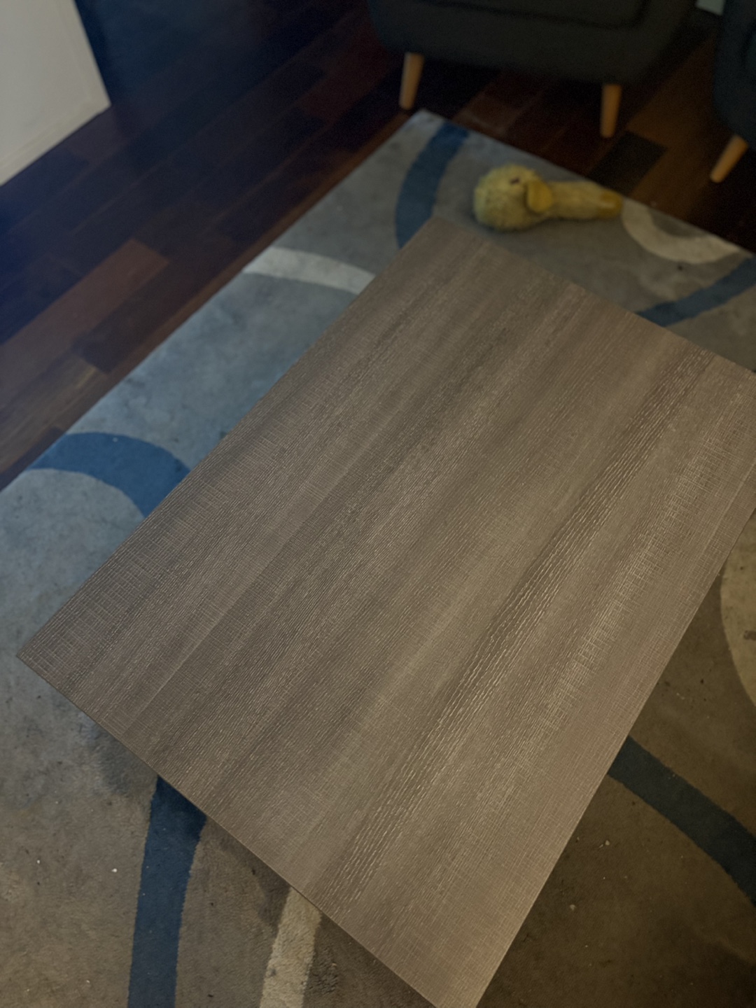 Lift Top Coffee Table - Grey & White - photo 4