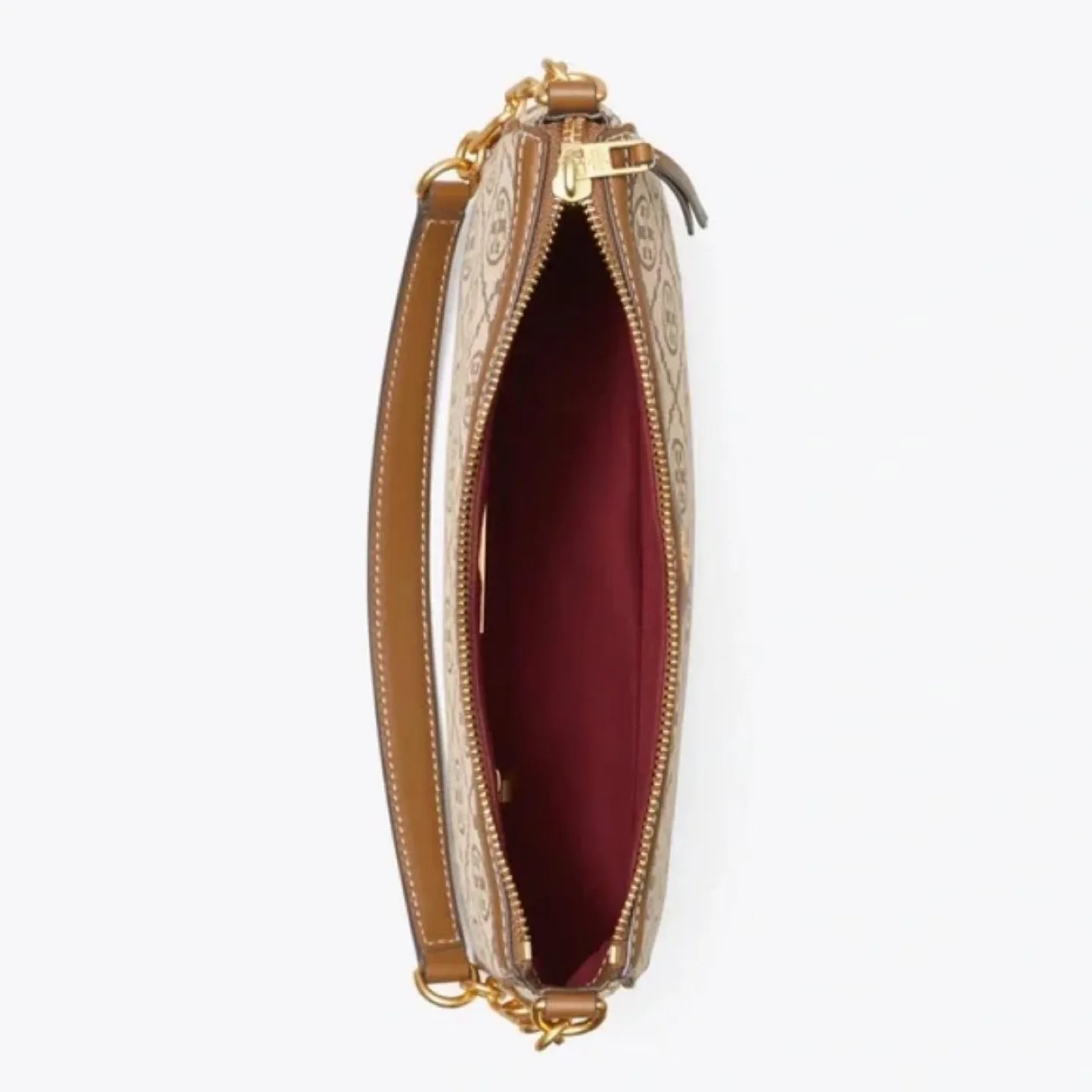 Tory Burch Monogram Jacquard Mini Hobo Bag image indicator(2)