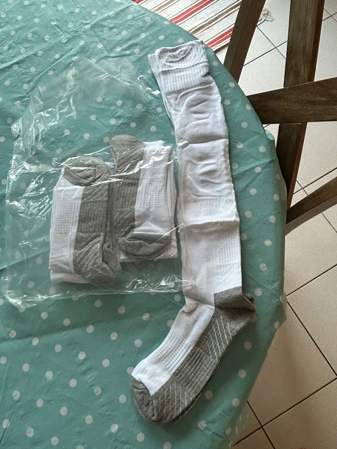3 pair Men’s Soccer Socks thumbnail
