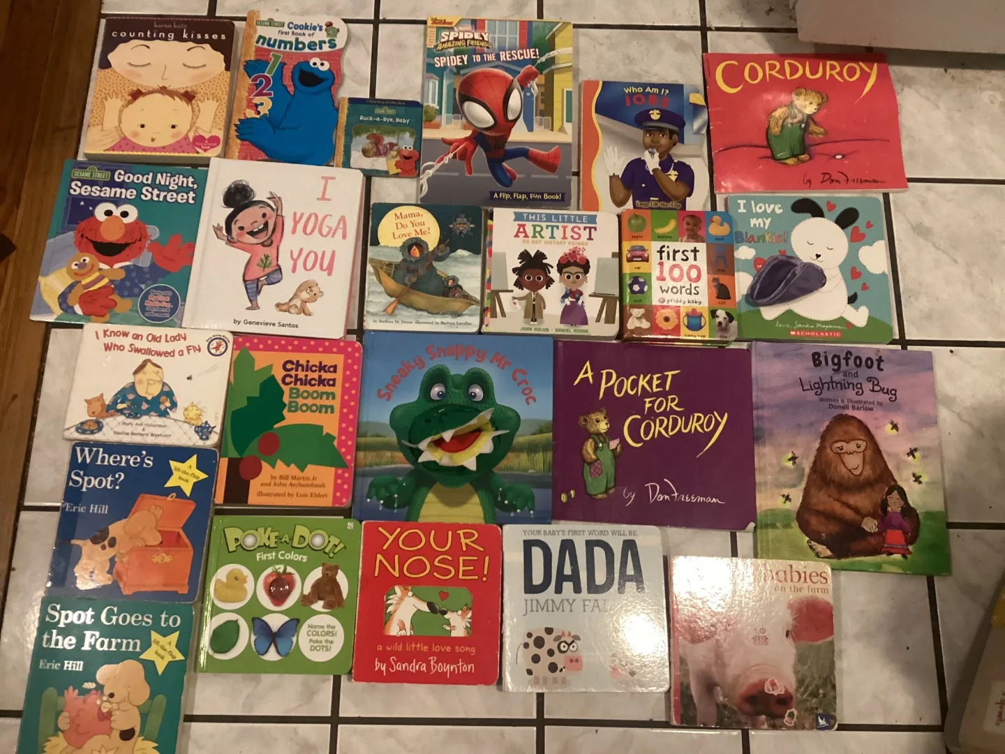 🥕23 Children's Books Lot - Spidey, Corduroy, & More! thumbnail