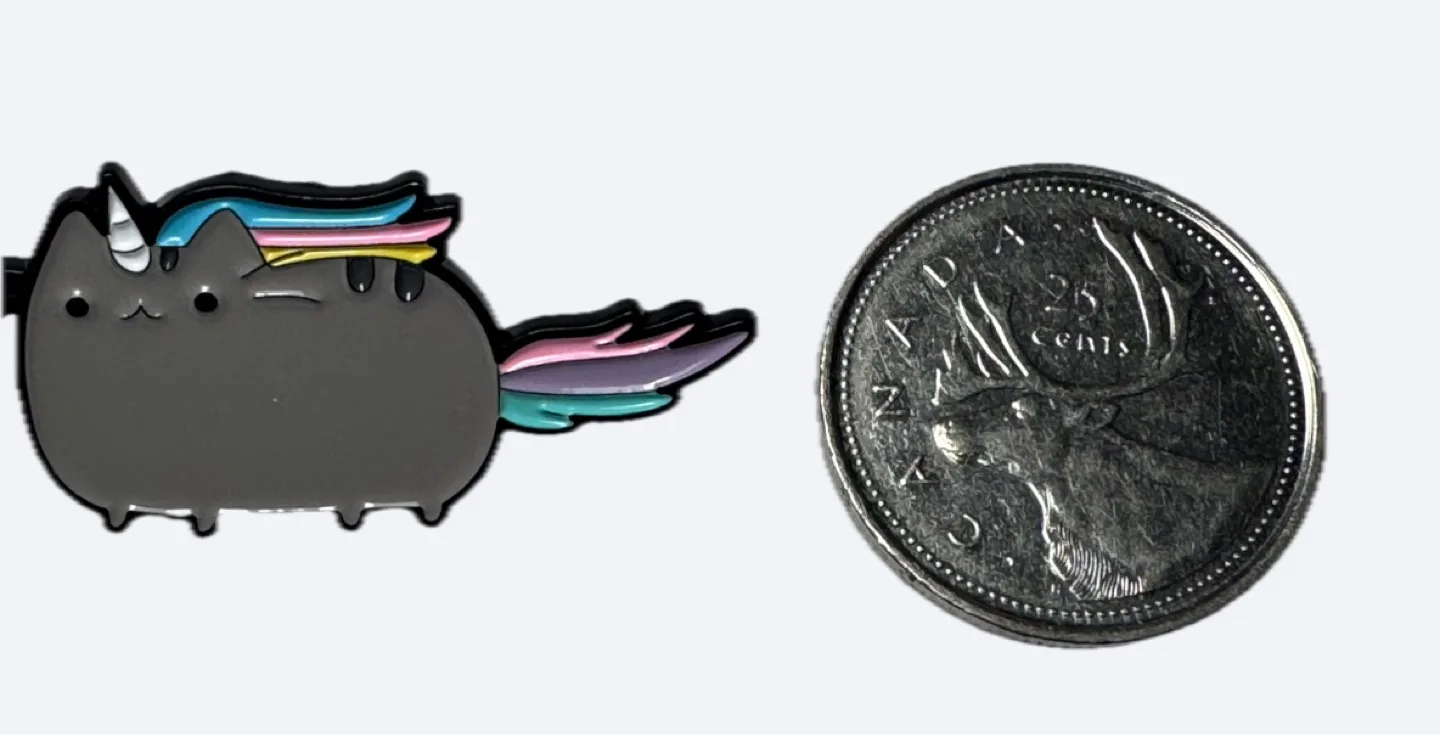 Pusheen Unicorn Pin thumbnail