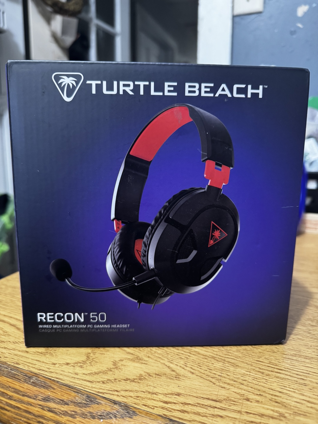 Turtle Beach Recon 50 Wired Gaming Headset - Black/Red