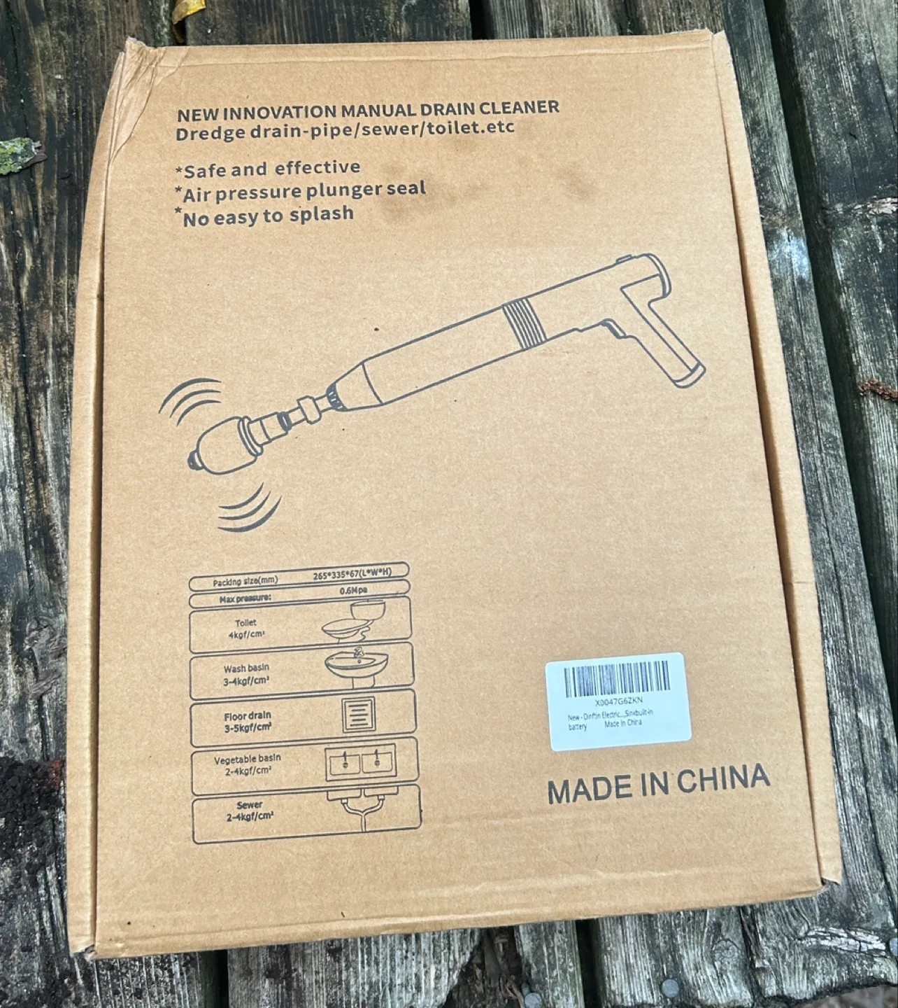New Innovation Manual Drain Cleaner thumbnail