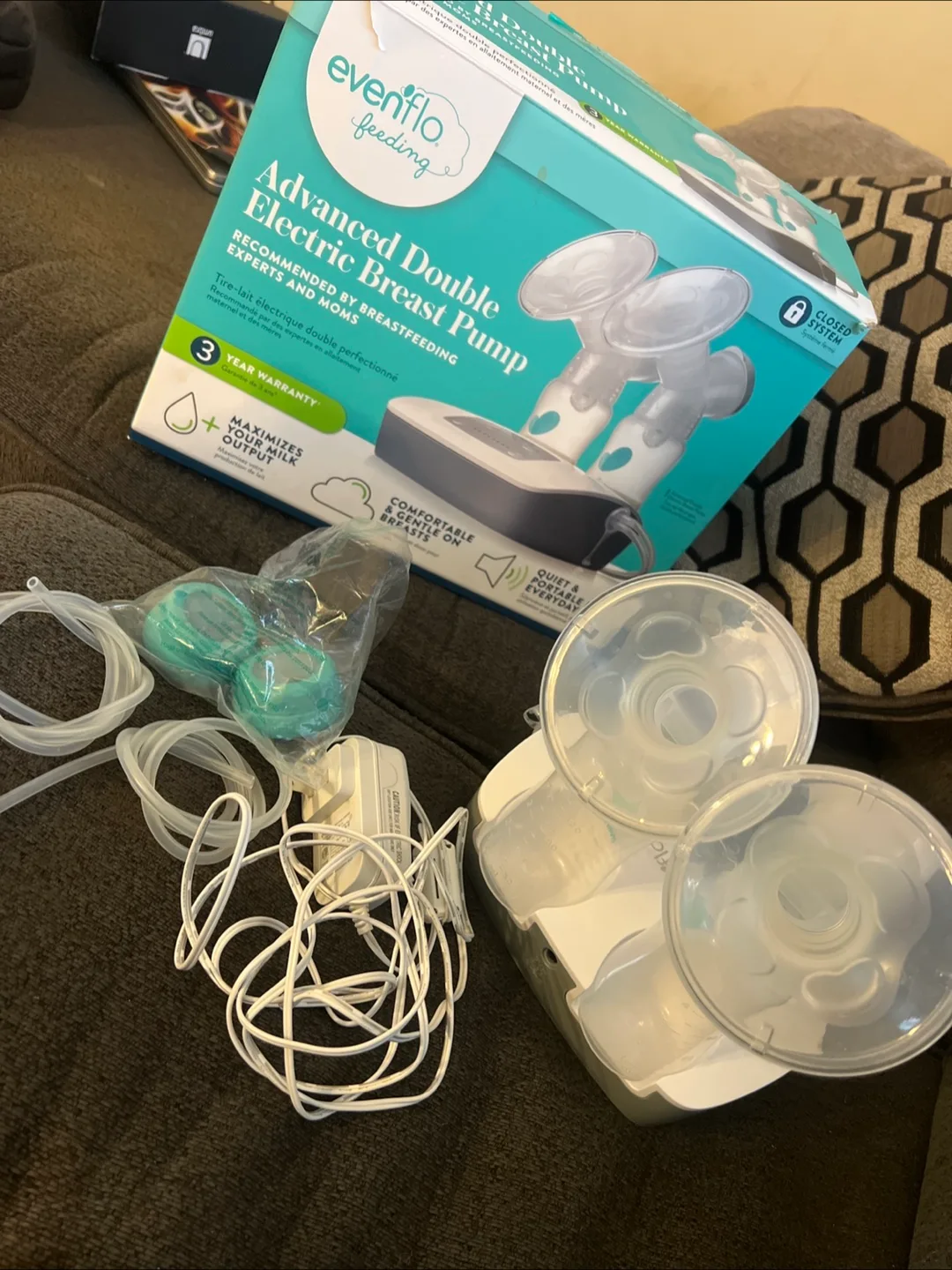 Evenflo Advanced Double Electric Breast Pump thumbnail
