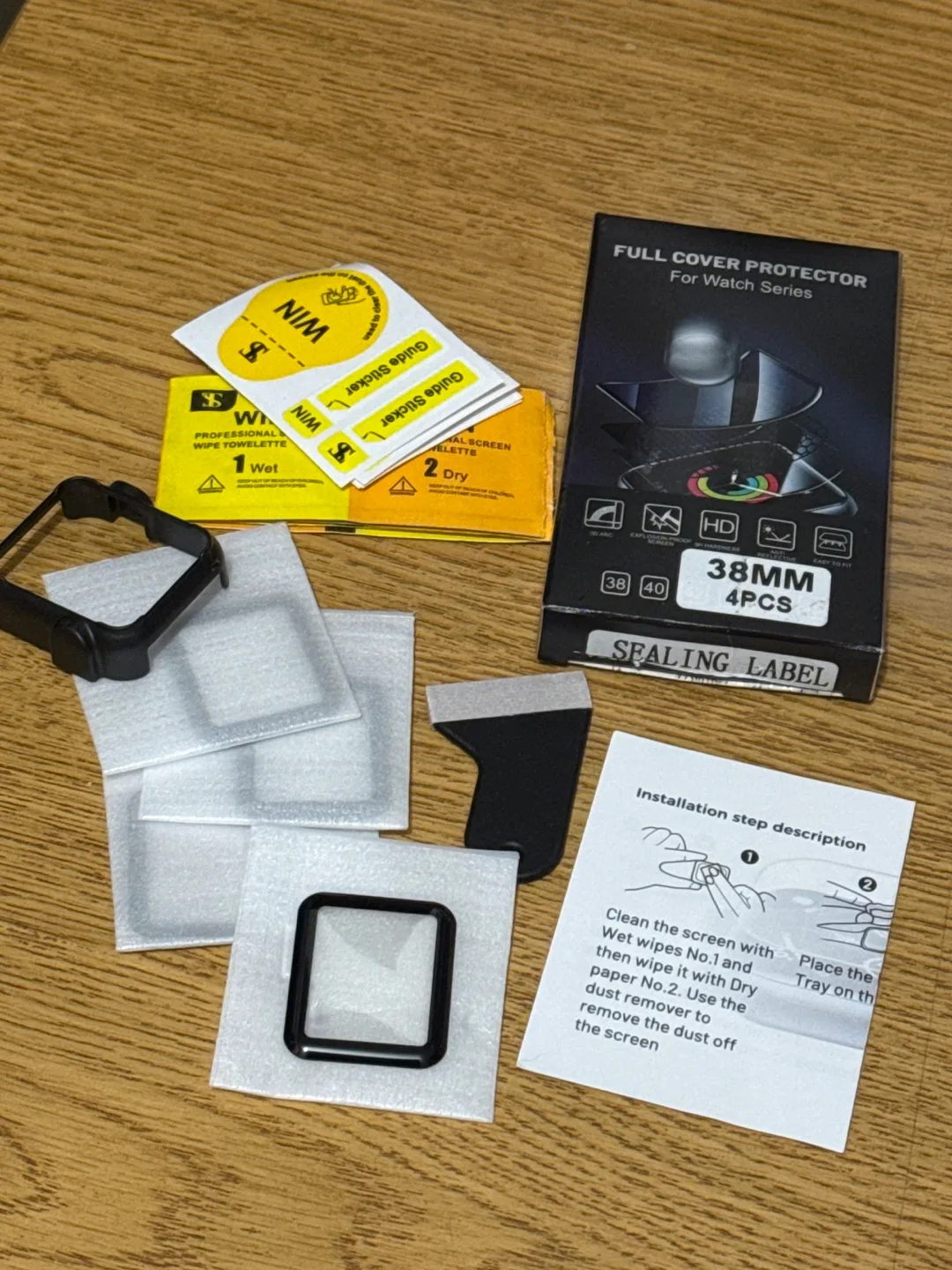 Full Cover Protector for Watch Series 38mm 4PCS