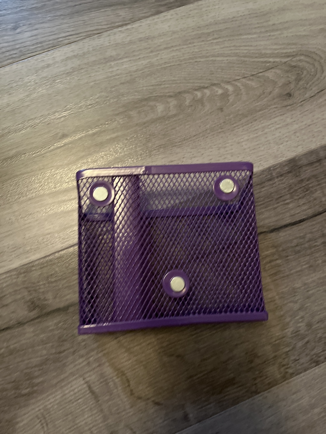 Purple Metal Desk Organizer - photo 4