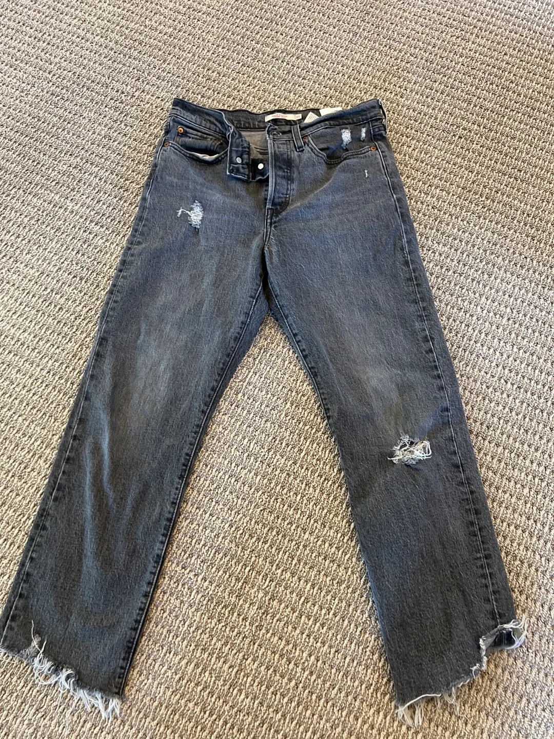 Levi's Wedgie Straight Jeans - Size 27 thumbnail