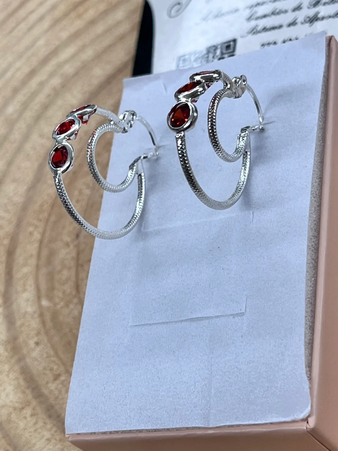Joyeria La Guerrerense Silver9.25  Hoop Earrings thumbnail