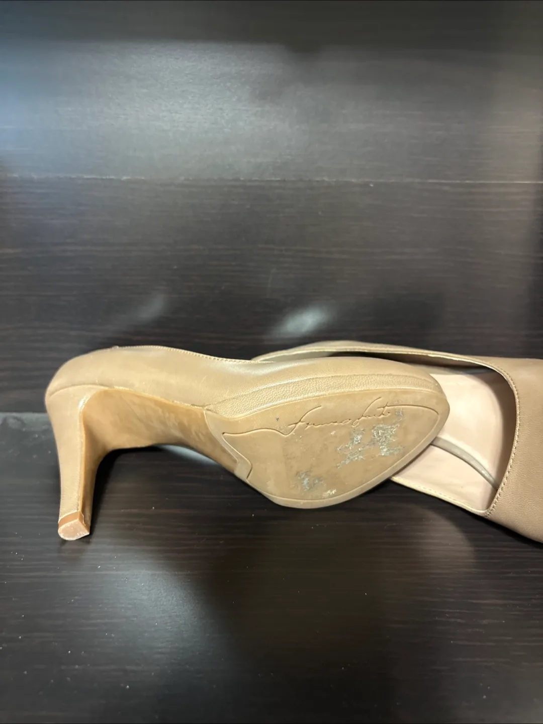 Franco Sarto Beige Heels image indicator(2)