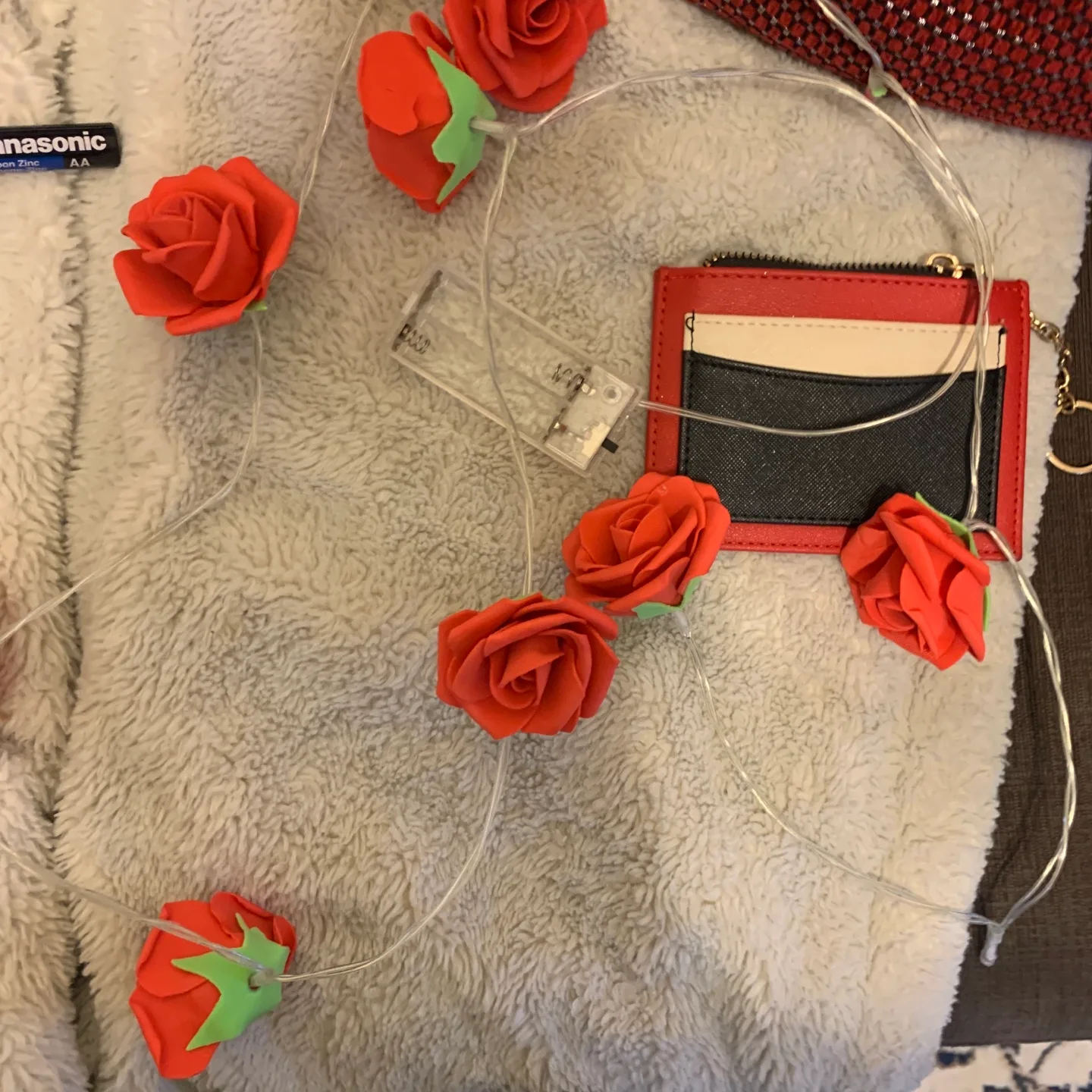 Rose String Lights & Card Holder thumbnail